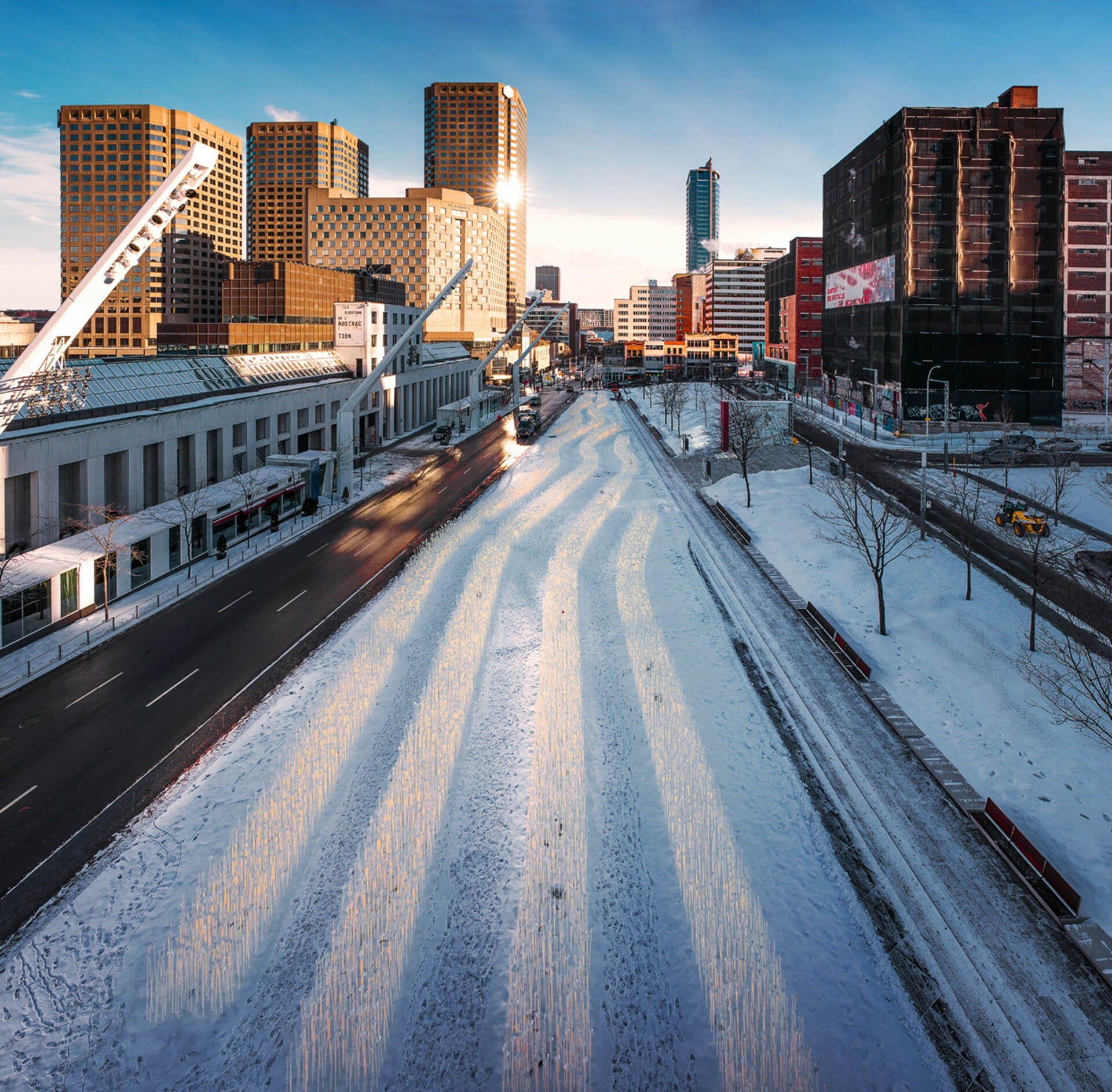 Entre les rangs - Montréal, Canada © Marc Cramer
